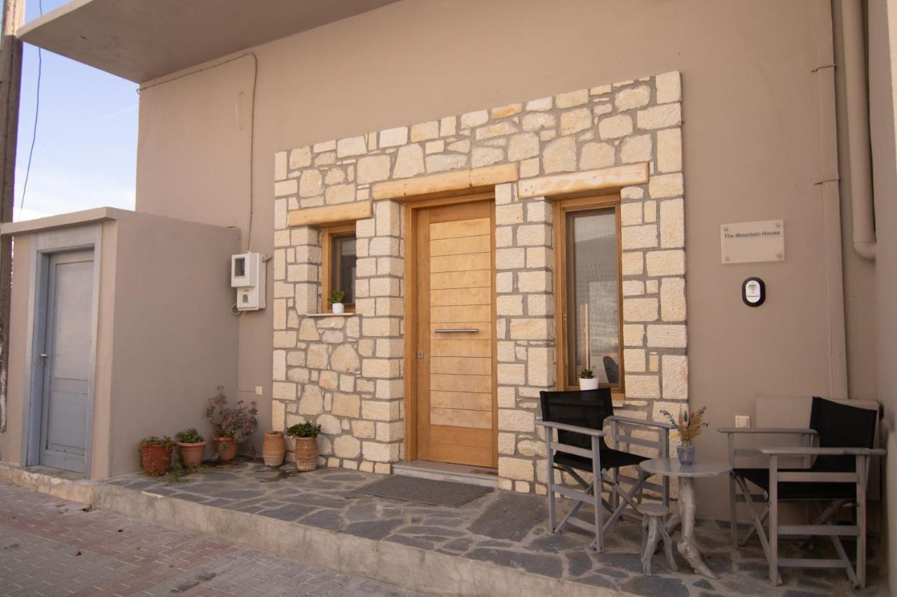 The Mountain House - Authentic Cretan Hideaway - Breathtaking And Nature Views Tourlotí Εξωτερικό φωτογραφία
